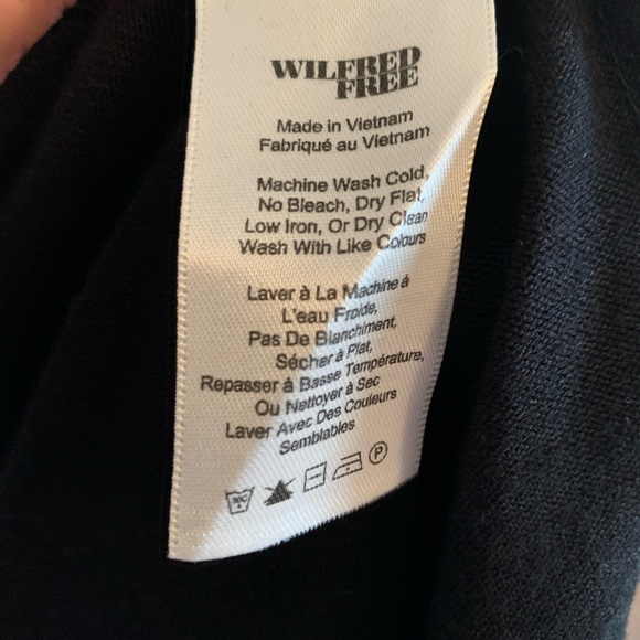 Wilfred Aritzia Long-Sleeve Open Back Knit Dress - Picture 4 of 5